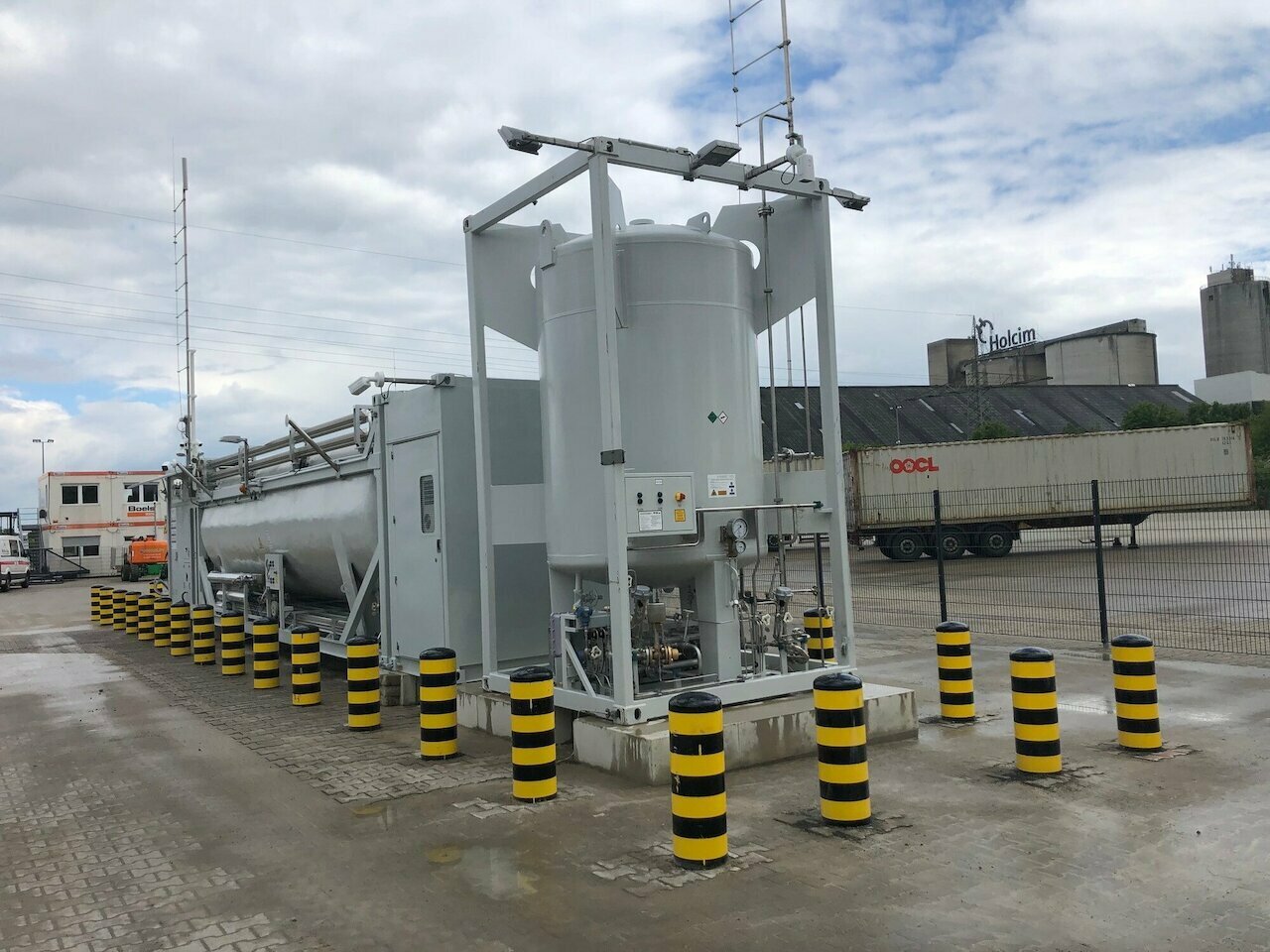 REEFUEL Bio-LNG filling station Hanover Sehnde