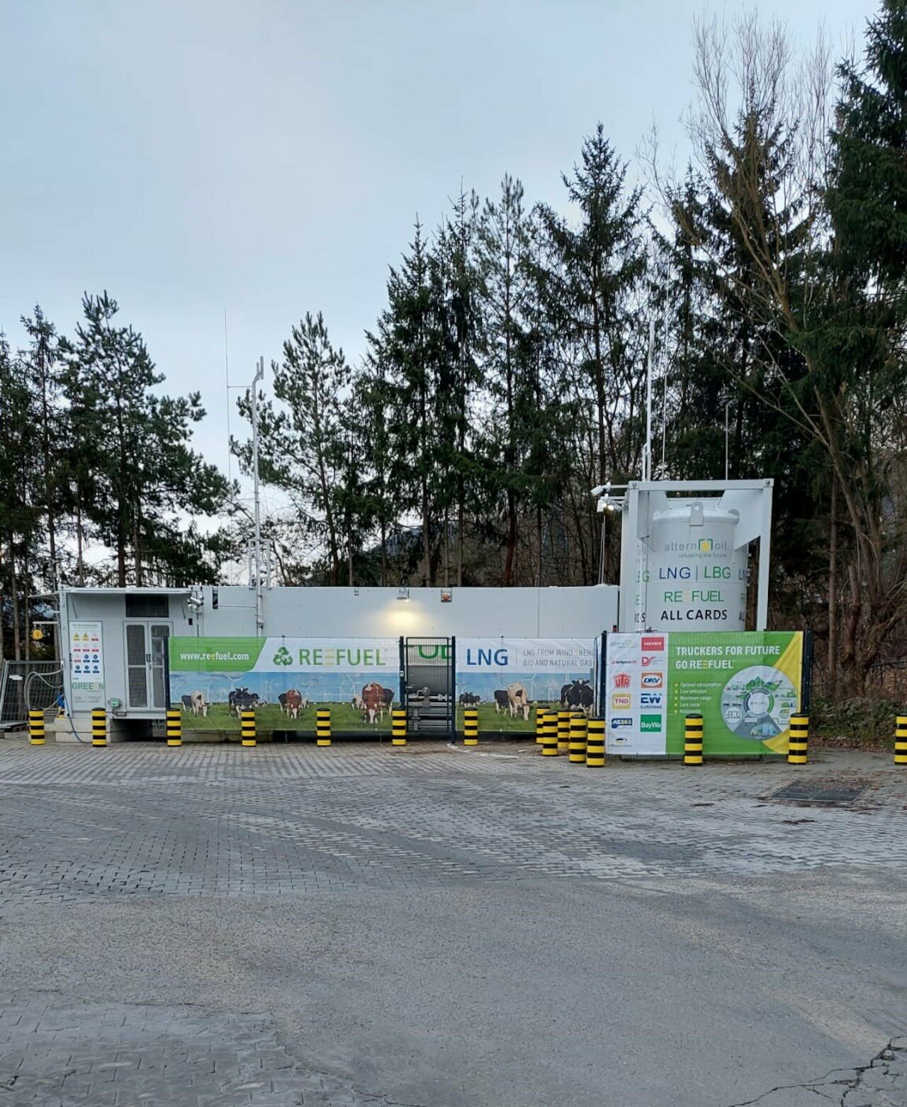 REEFUEL Bio-LNG Tankstelle Greding (A9)